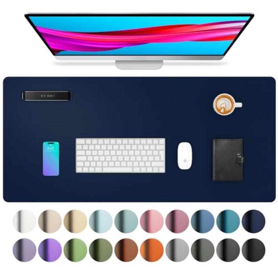 Leather Desk Pad - Leather Desk Pad Protector Mouse Pad