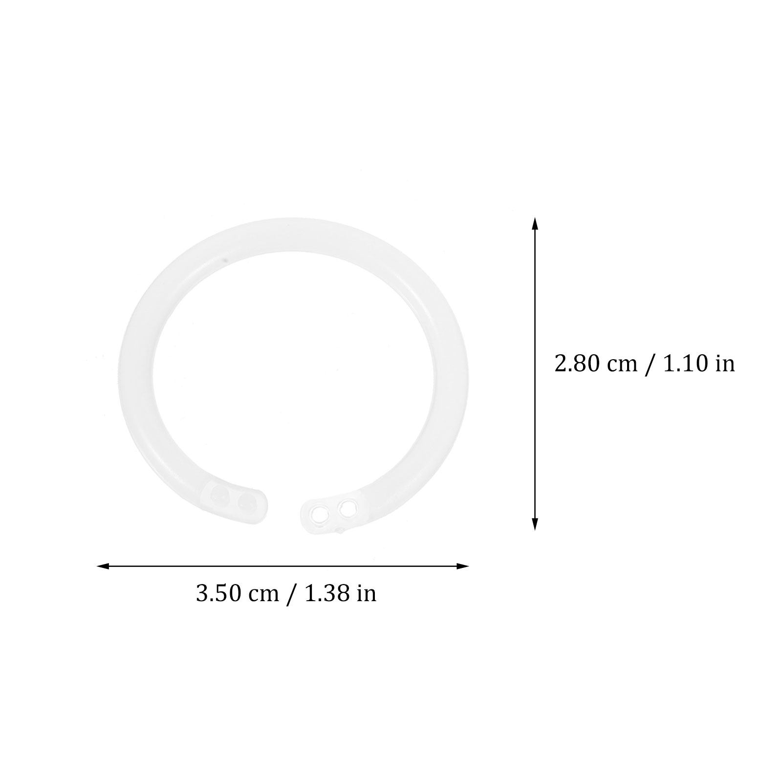 4 Boxes Plastic Binder Rings P - Card Index Box recensie en prijs