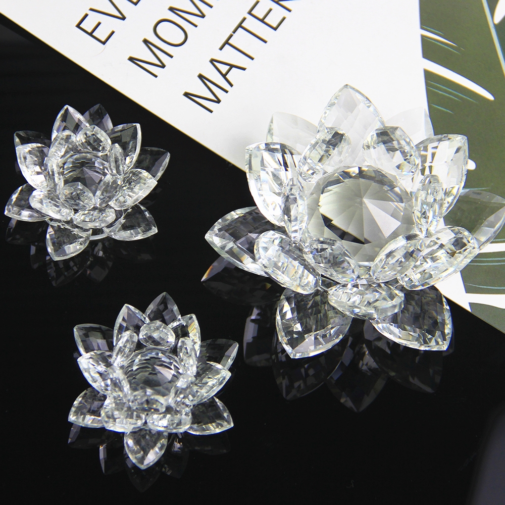 60mm-200mm Crystal Swan Lotus  - Book Weight Glass recensie en prijs