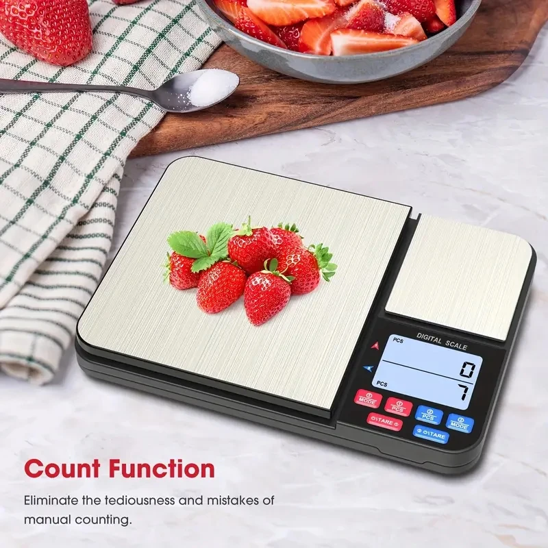 1pc Digital Kitchen Scale for  - Tape Dispenser Weighted recensie en prijs