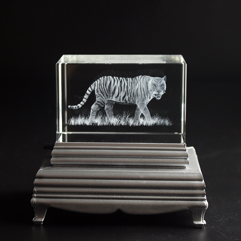 K9 Crystal Tiger Model Statue  - Paper Weight Crystal recensie en prijs