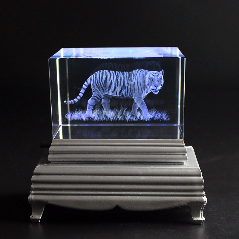 K9 Crystal Tiger Model Statue  - Paper Weight Crystal recensie en prijs