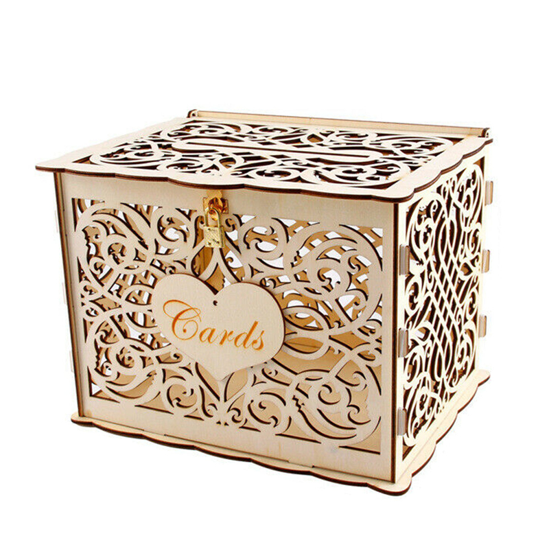 30X24X21cm DIY Wedding Gift Ca - Card Index Box recensie en prijs