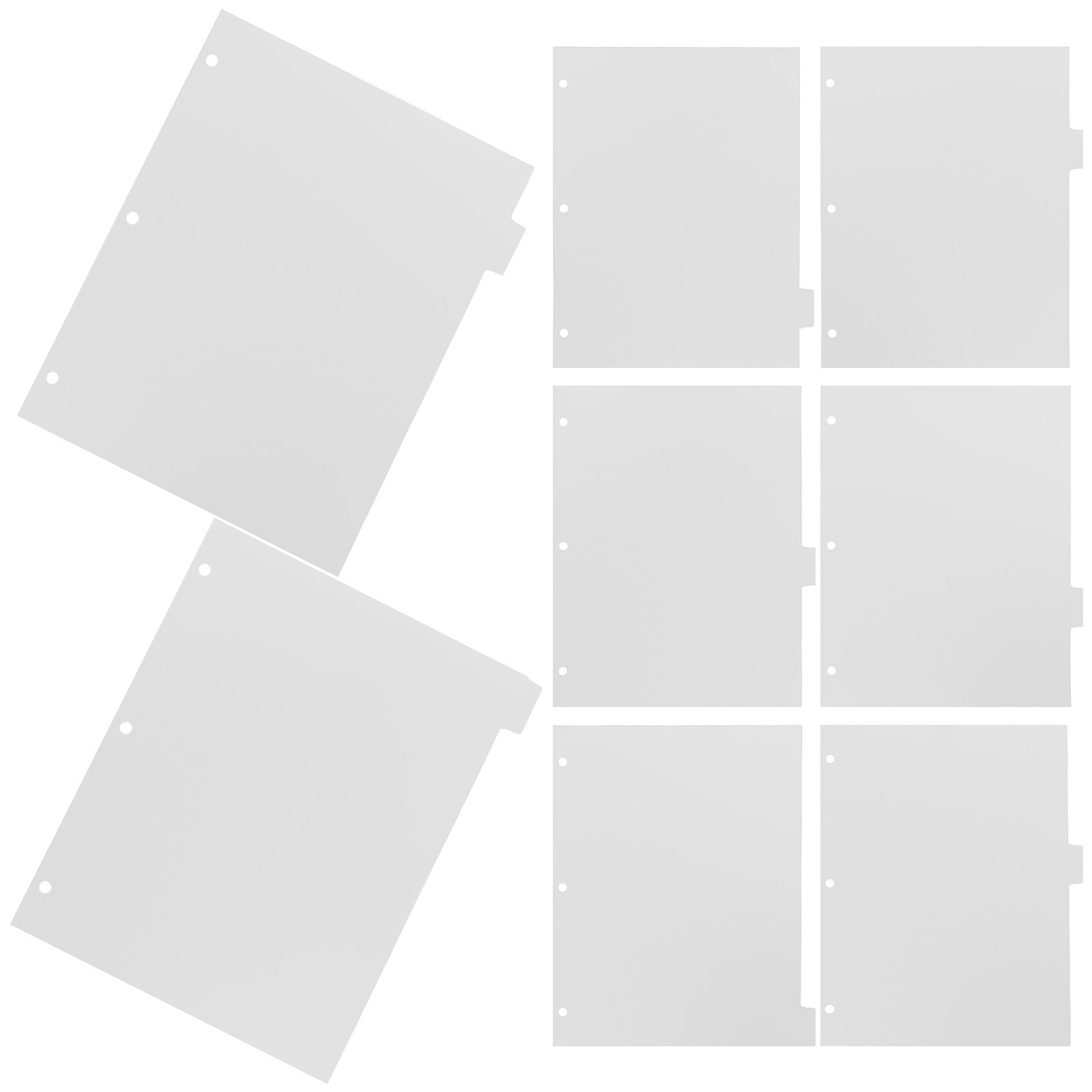 8 Sheets Lightweight PP Index  - Tab Divider A4 recensie en prijs