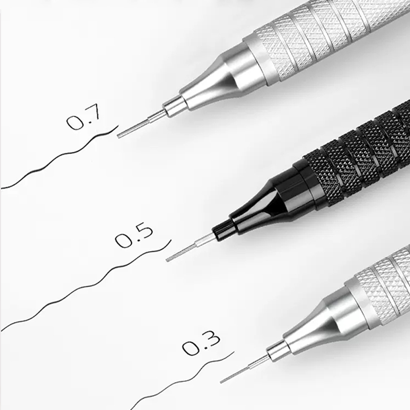 0.3 0.5 0.7 0.9 2.0mm Drawing  - Mechanical Pencil 0.3 recensie en prijs