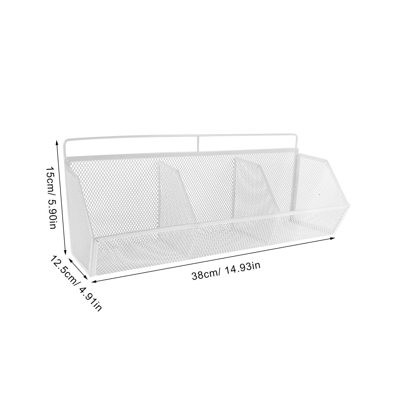 Wire Mesh File Organizer 3 Com - Magazine Holder Rack recensie en prijs