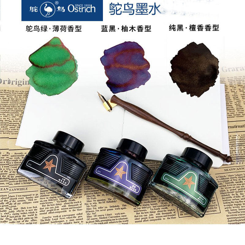 Ostrich Scented Fountain Pen I - Fountain Pen Bottled Ink recensie en prijs
