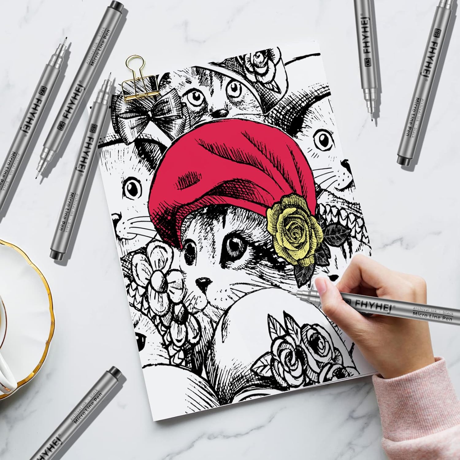 Micro Fineliner Drawing Art Pe - Archive Box Set recensie en prijs