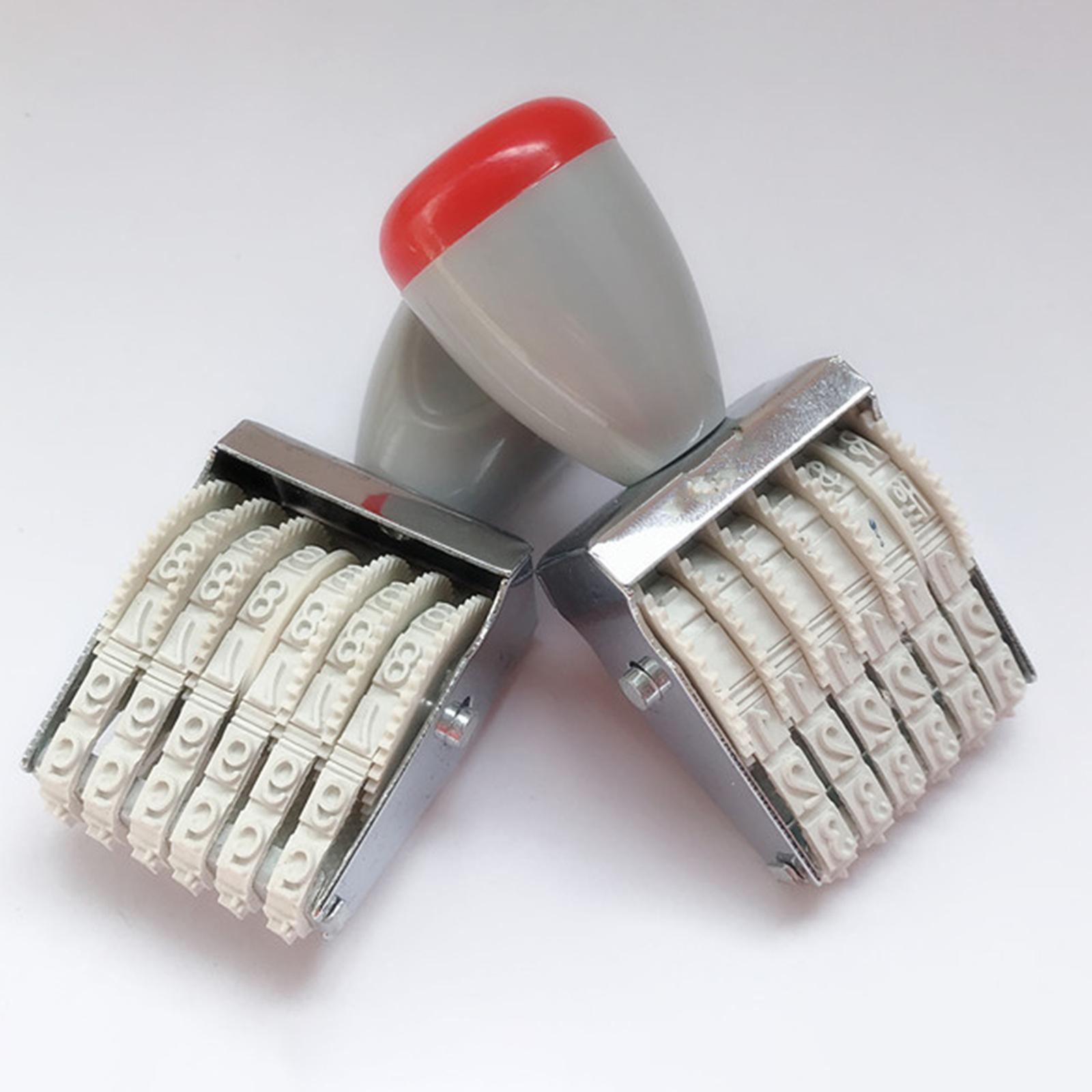 Rubber 6 digits Roller Stamp N - Rubber Date Stamp recensie en prijs