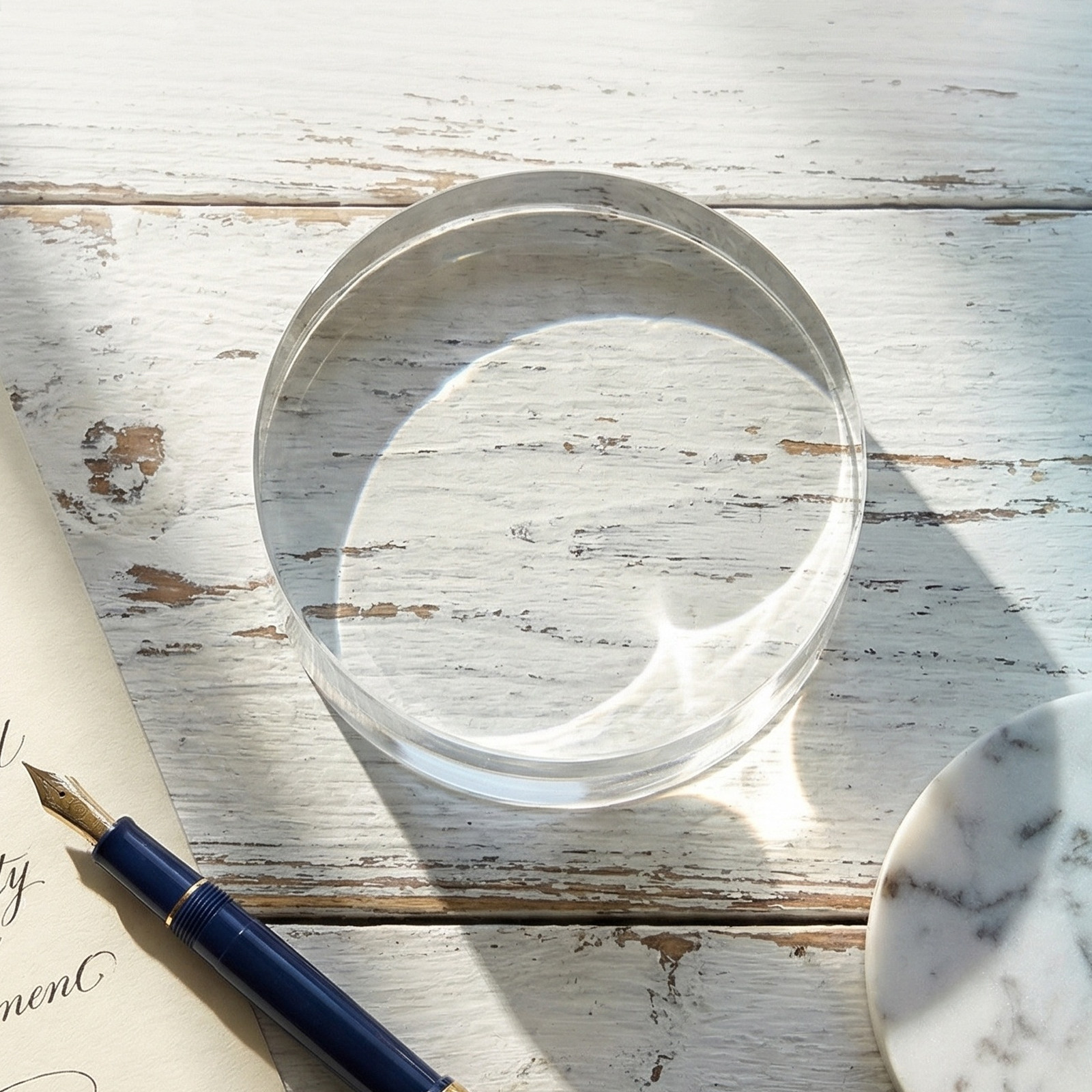 3.15 Inch Round Clear Crystal  - Paper Weight Crystal recensie en prijs