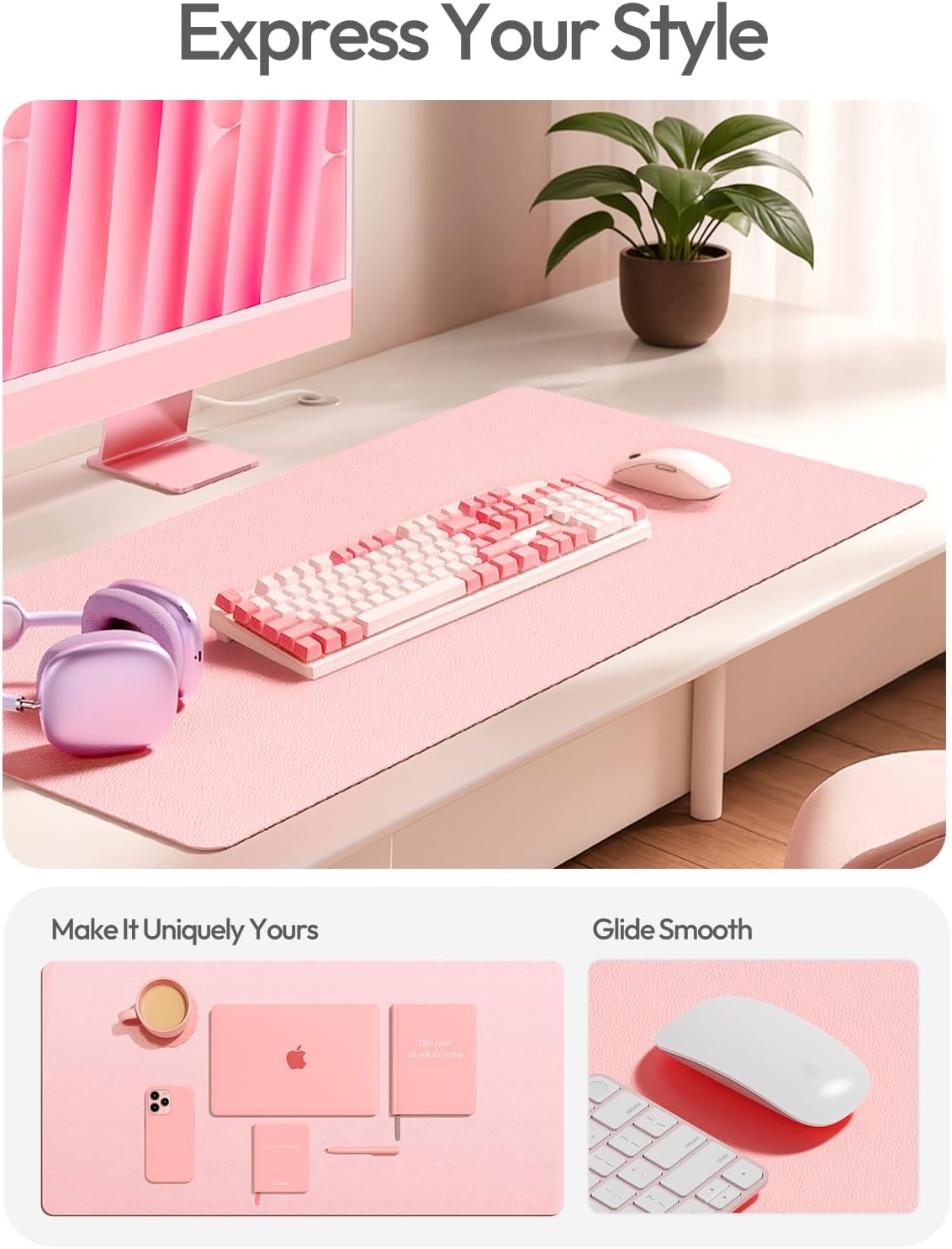 PU Leather Desk Protector with - Leather Desk Pad recensie en prijs