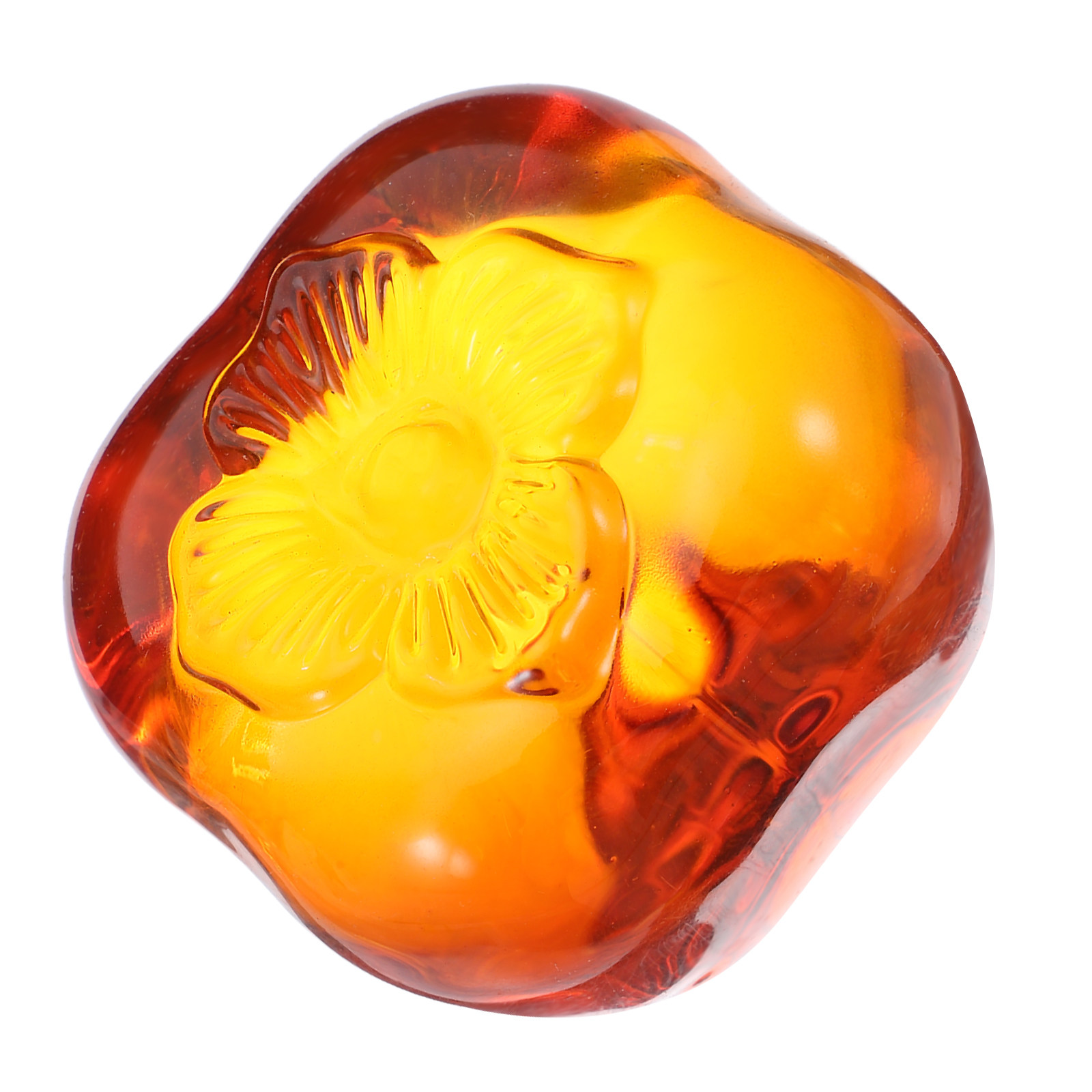 Crystal Glass Persimmon Paperw - Paper Weight Crystal recensie en prijs