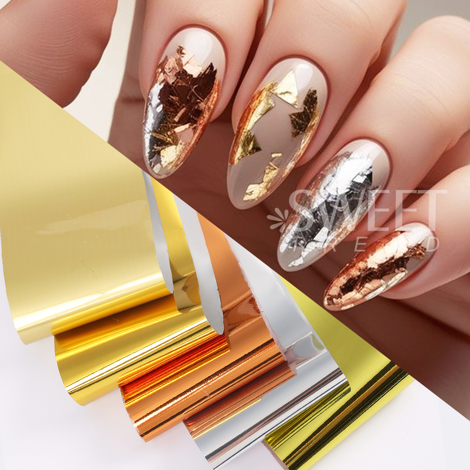 10pcs Metallic Nail Transfer F - Gel Refill Pack recensie en prijs