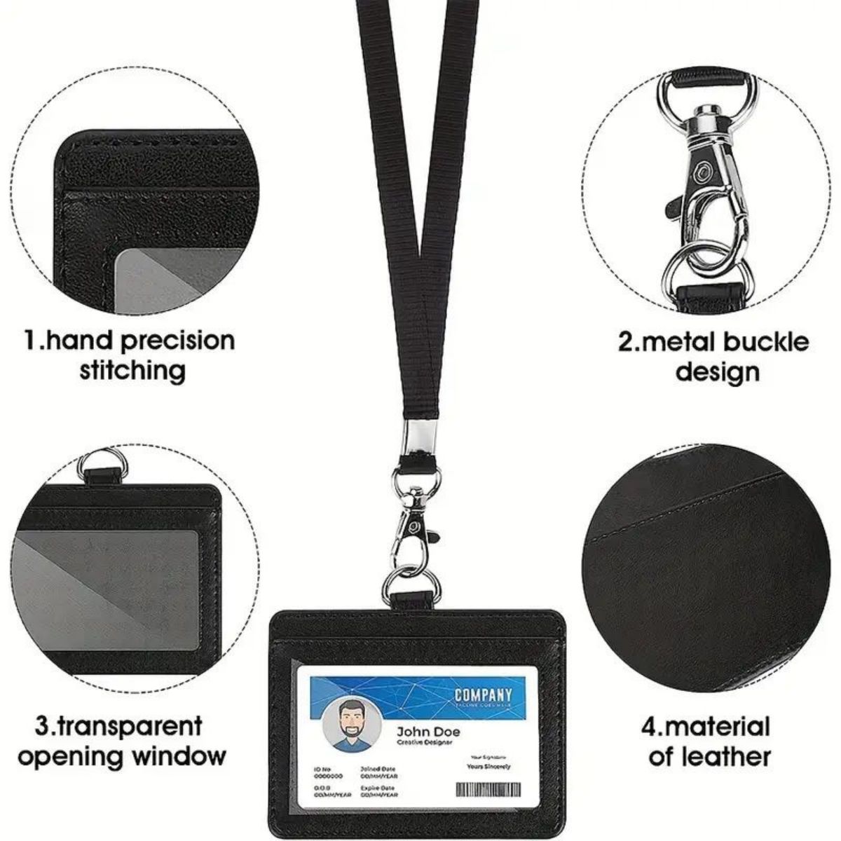 1 pc Horizontal ID badge holde - Index Card Holder recensie en prijs
