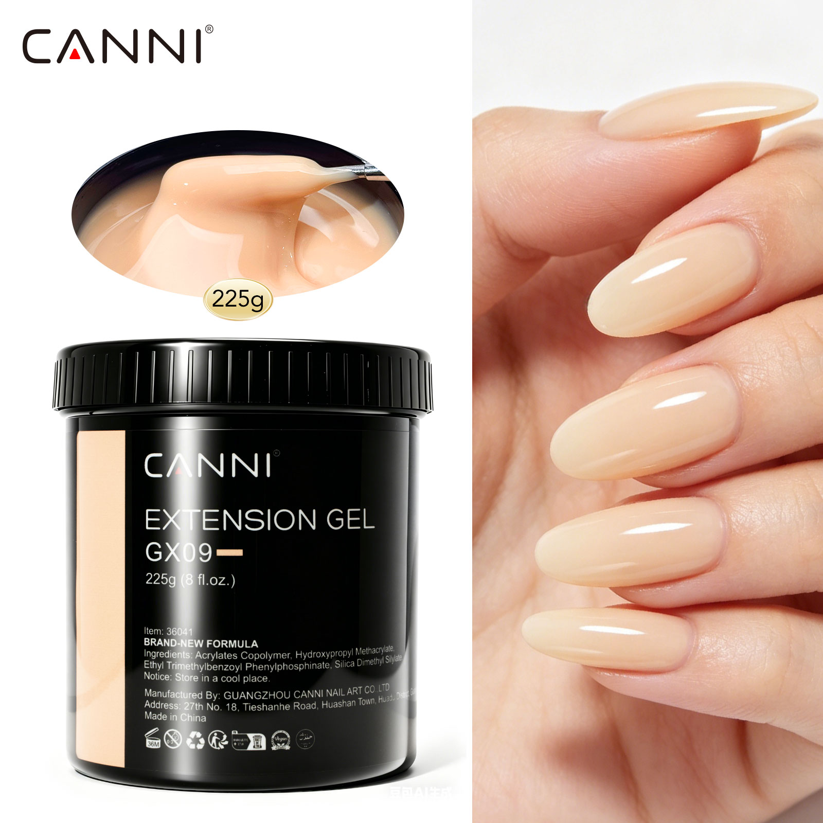CANNI 225g Refillment Camoufla - Gel Refill Pack recensie en prijs