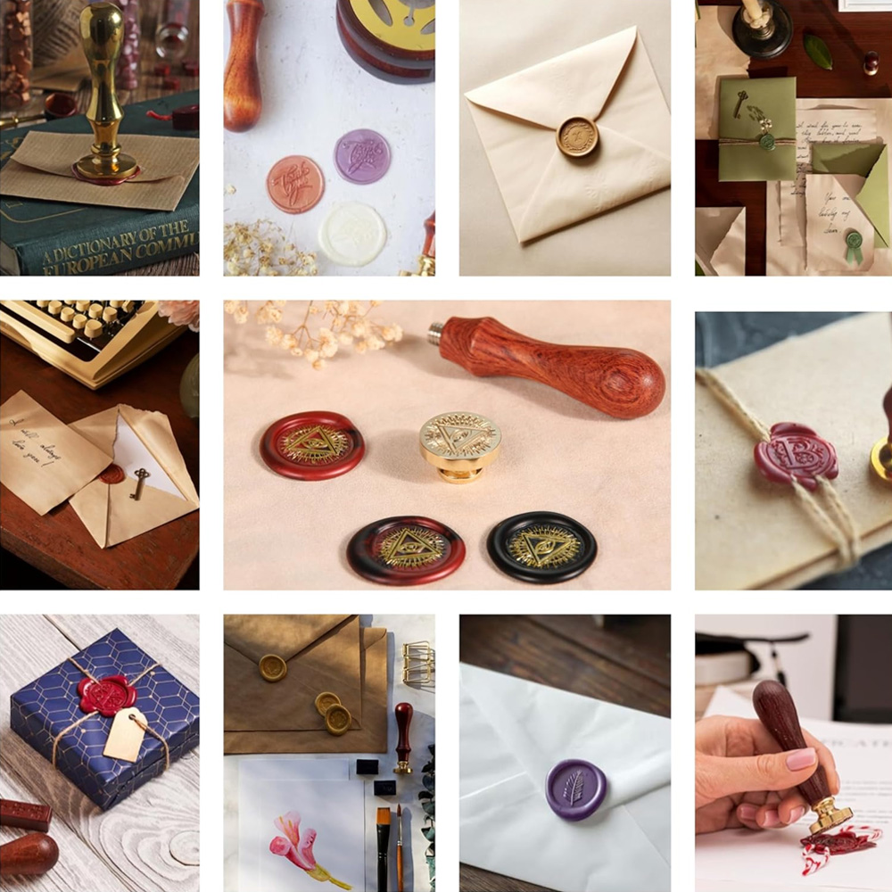 Customized Logo Wax Seal Stamp - Wax Seal Stamp Set recensie en prijs