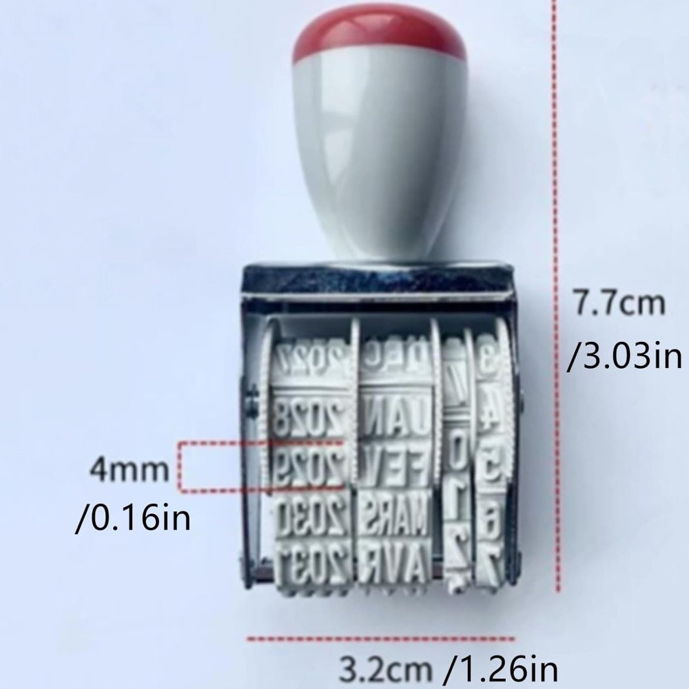 DIY Rotating Date & Number Rol - Rubber Date Stamp recensie en prijs