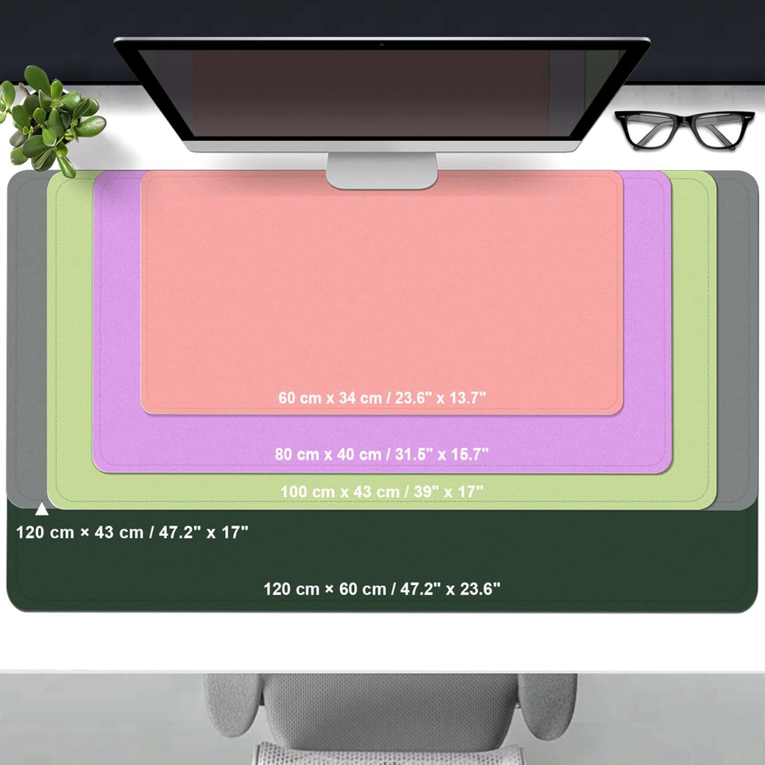 Large Leather Desk Pad Protect - Leather Desk Pad recensie en prijs