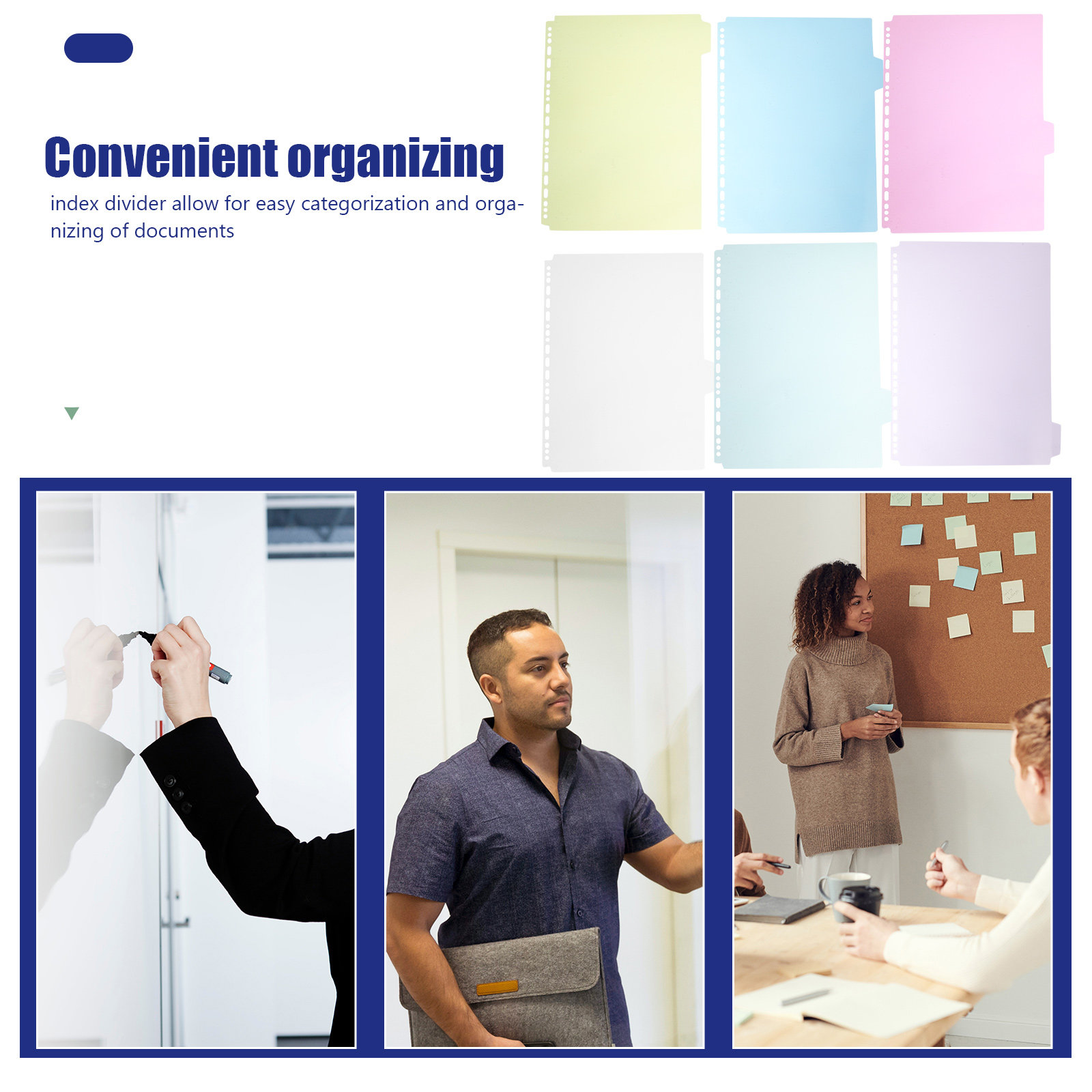 6Pcs Tabbed Binder Dividers A4 - Tab Divider A4 recensie en prijs