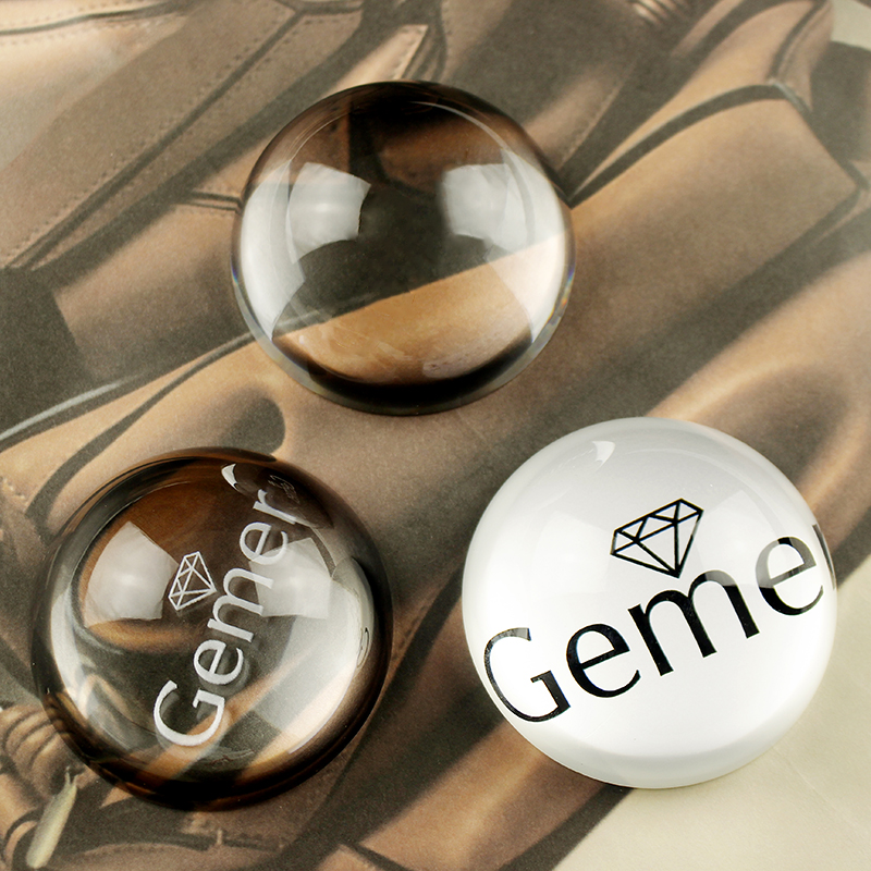 Custom Crystal Hemisphere Glas - Paper Weight Crystal recensie en prijs