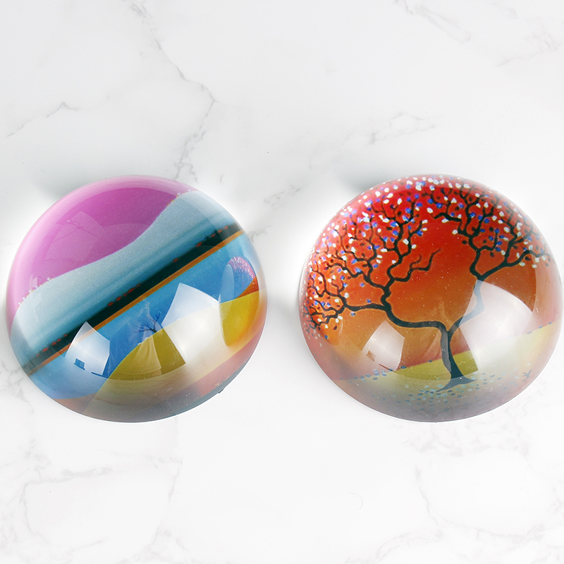 Custom Crystal Hemisphere Glas - Paper Weight Crystal recensie en prijs