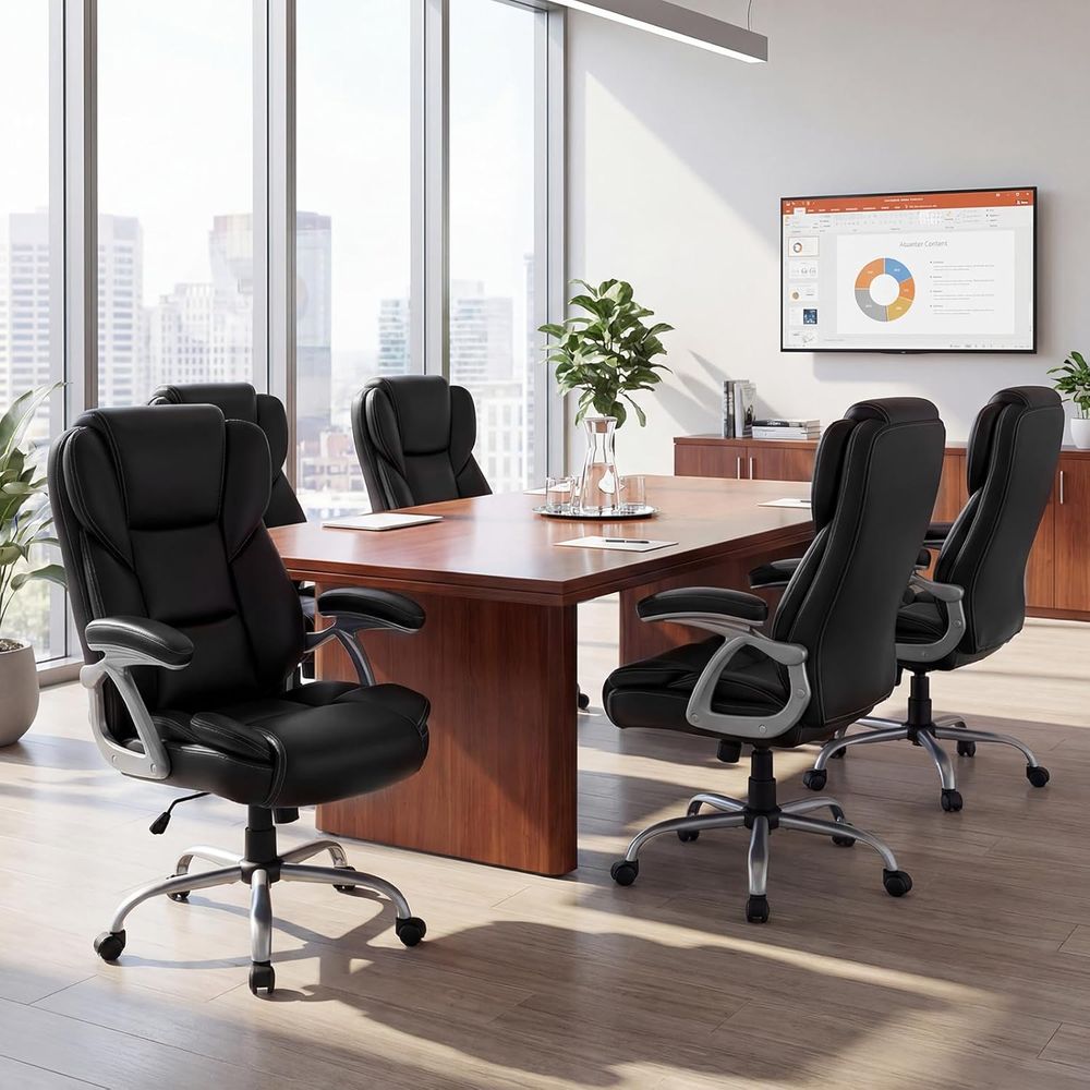 High Back Leather Ergonomic Sw - Leather Desk Pad recensie en prijs