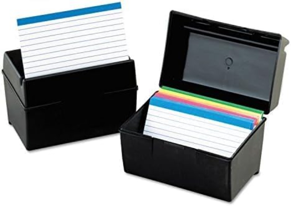 Plastic Index Card Box, 4x6 In - Card Index Box recensie en prijs