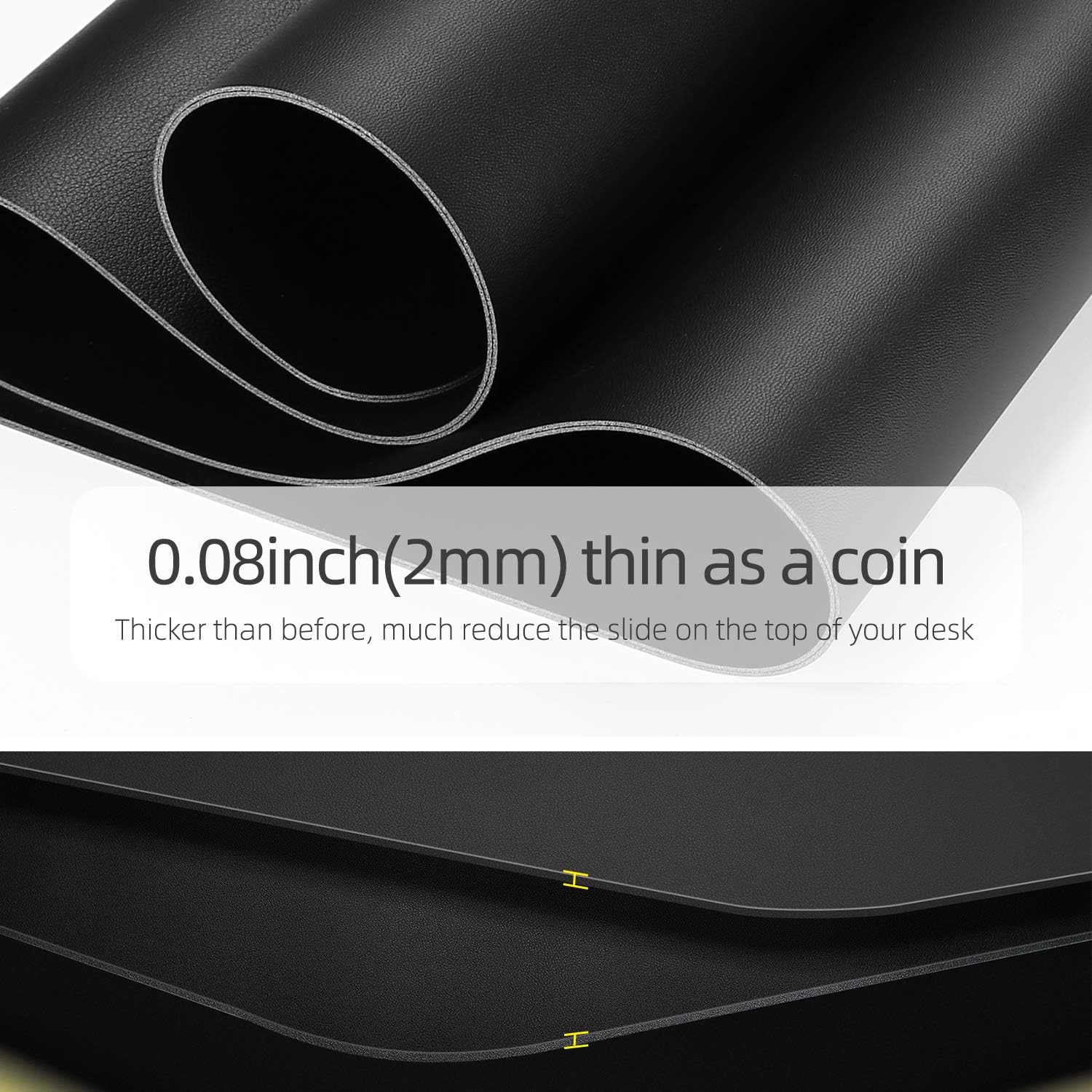 Dual-Sided Desk Pad Protector, - Leather Desk Pad recensie en prijs