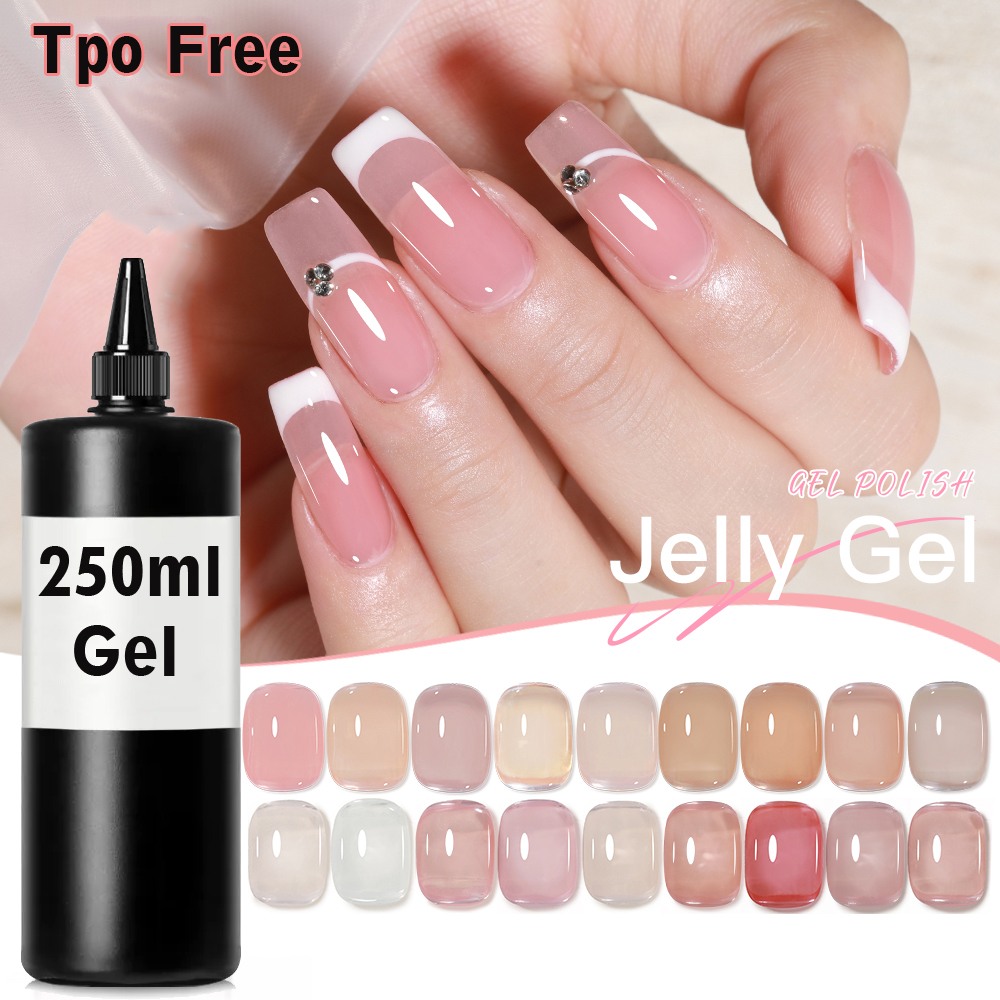 250ml Milky White Jelly Pink G - Gel Refill Pack recensie en prijs