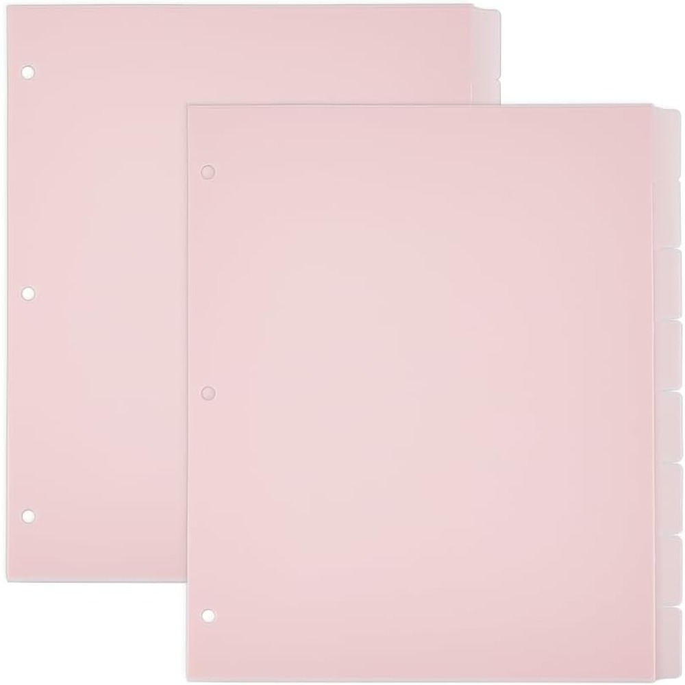 16 Sheets 3 Ring A4 Pink Binde - Tab Divider A4 recensie en prijs