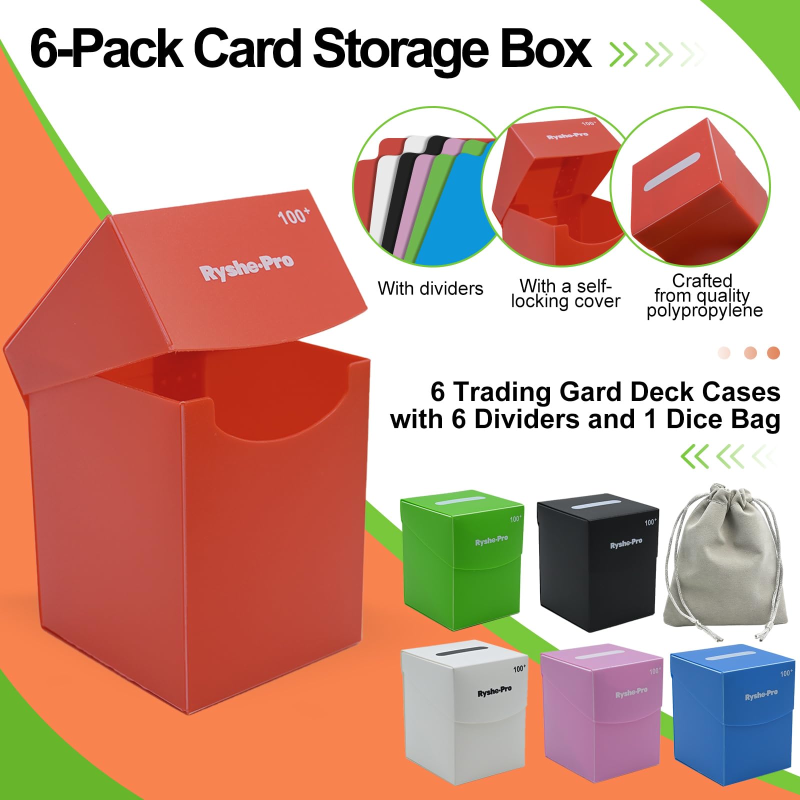 TCG Deck Box for 100+ Cards Co - Card Index Box recensie en prijs
