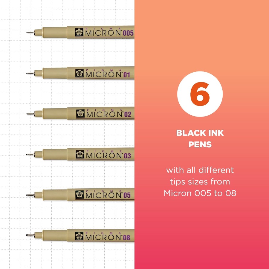 Pigma Micron Fineliner Pens wi - Archive Box Set recensie en prijs