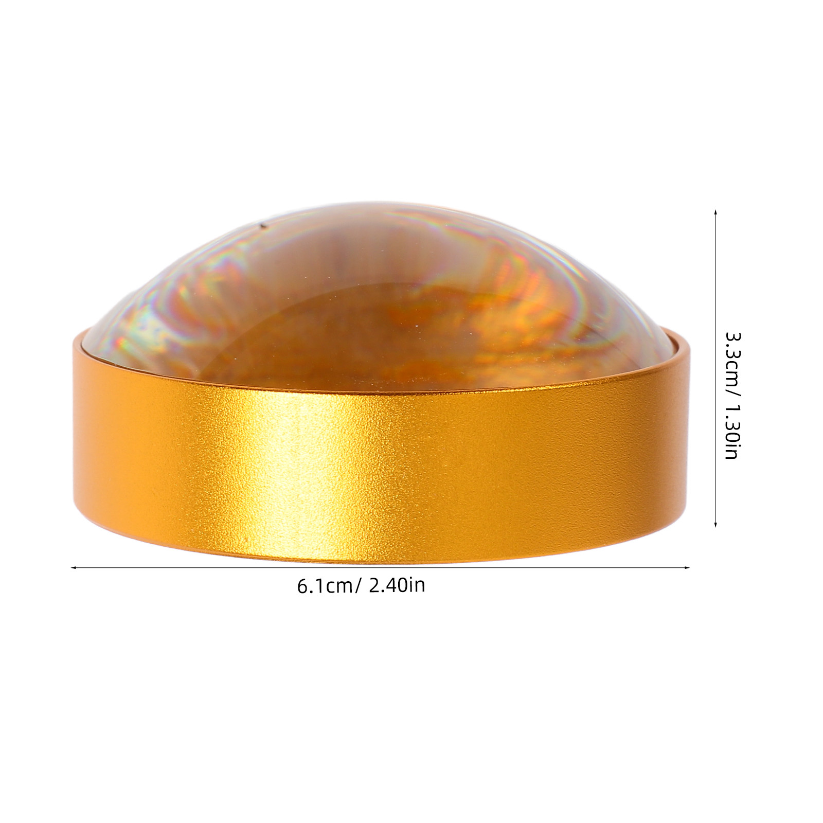6X Spherical Optical Glass Dom - Book Weight Glass recensie en prijs