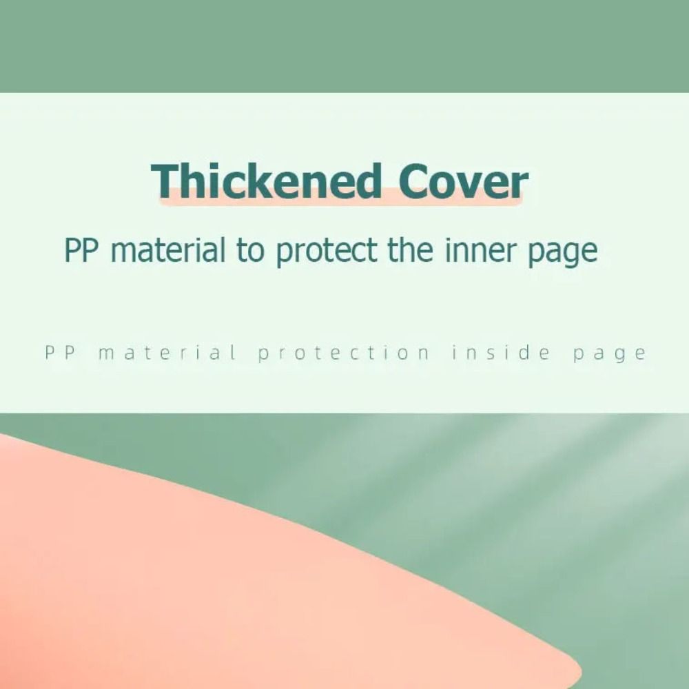 4Pcs PP Loose-leaf Book Cover  - Binder A4 Lever recensie en prijs