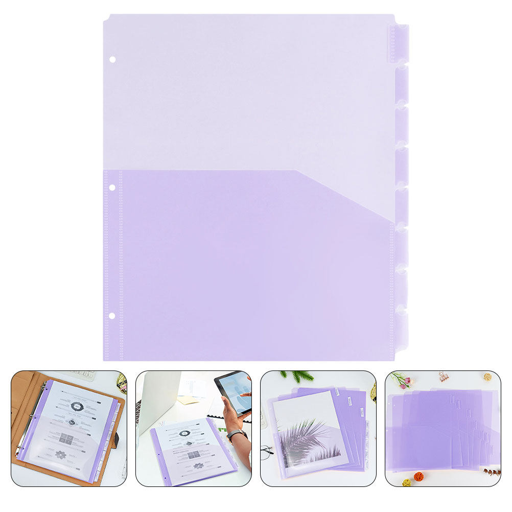 2Sets Binder Dividers A4 3-Hol - Tab Divider A4 recensie en prijs