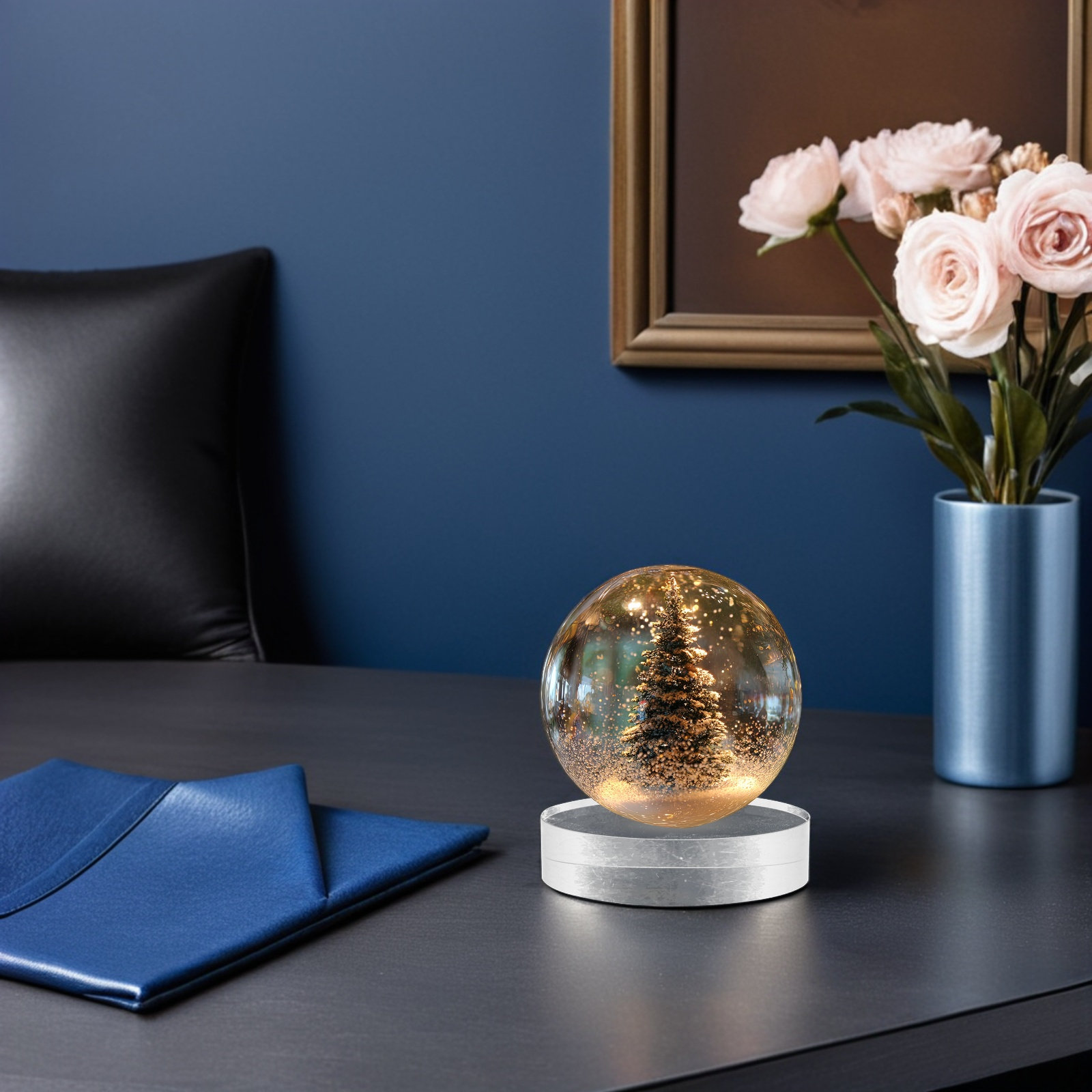 2Pcs Crystal Round Paperweight - Book Weight Glass recensie en prijs