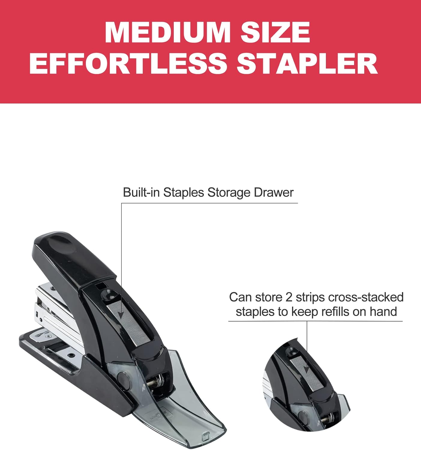 Effortless Standard Stapler Se - Stapler Half Strip recensie en prijs
