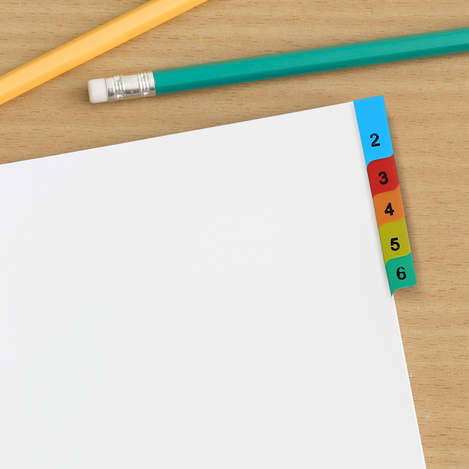 20 Pages A4 Colorful Plastic B - Tab Divider A4 recensie en prijs