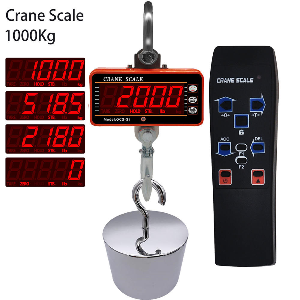 Digital Crane Scale 500kg 1000 - Tape Dispenser Weighted recensie en prijs
