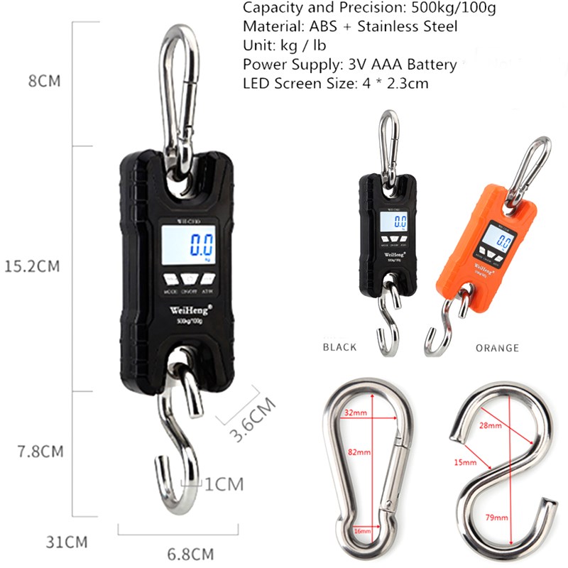 Digital Crane Scale 500kg 1000 - Tape Dispenser Weighted recensie en prijs