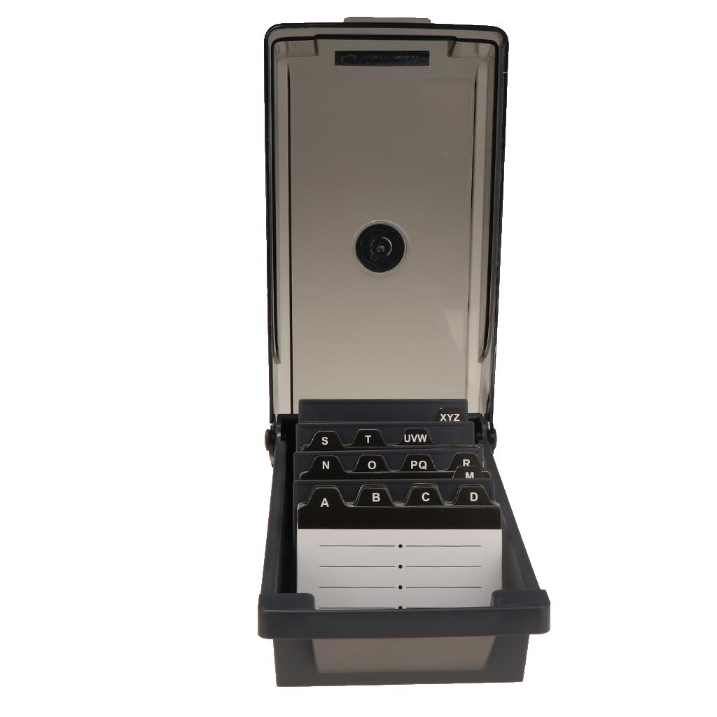 Large Plastic Index Card Stora - Card Index Box recensie en prijs