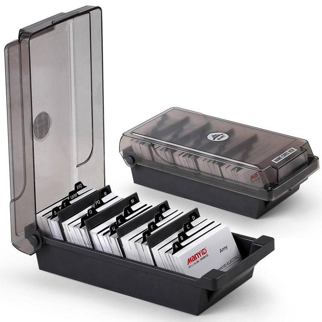 Large Plastic Index Card Stora - Card Index Box recensie en prijs