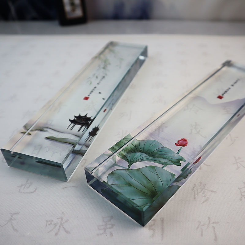 Glass Paperweight Traditional  - Book Weight Glass recensie en prijs