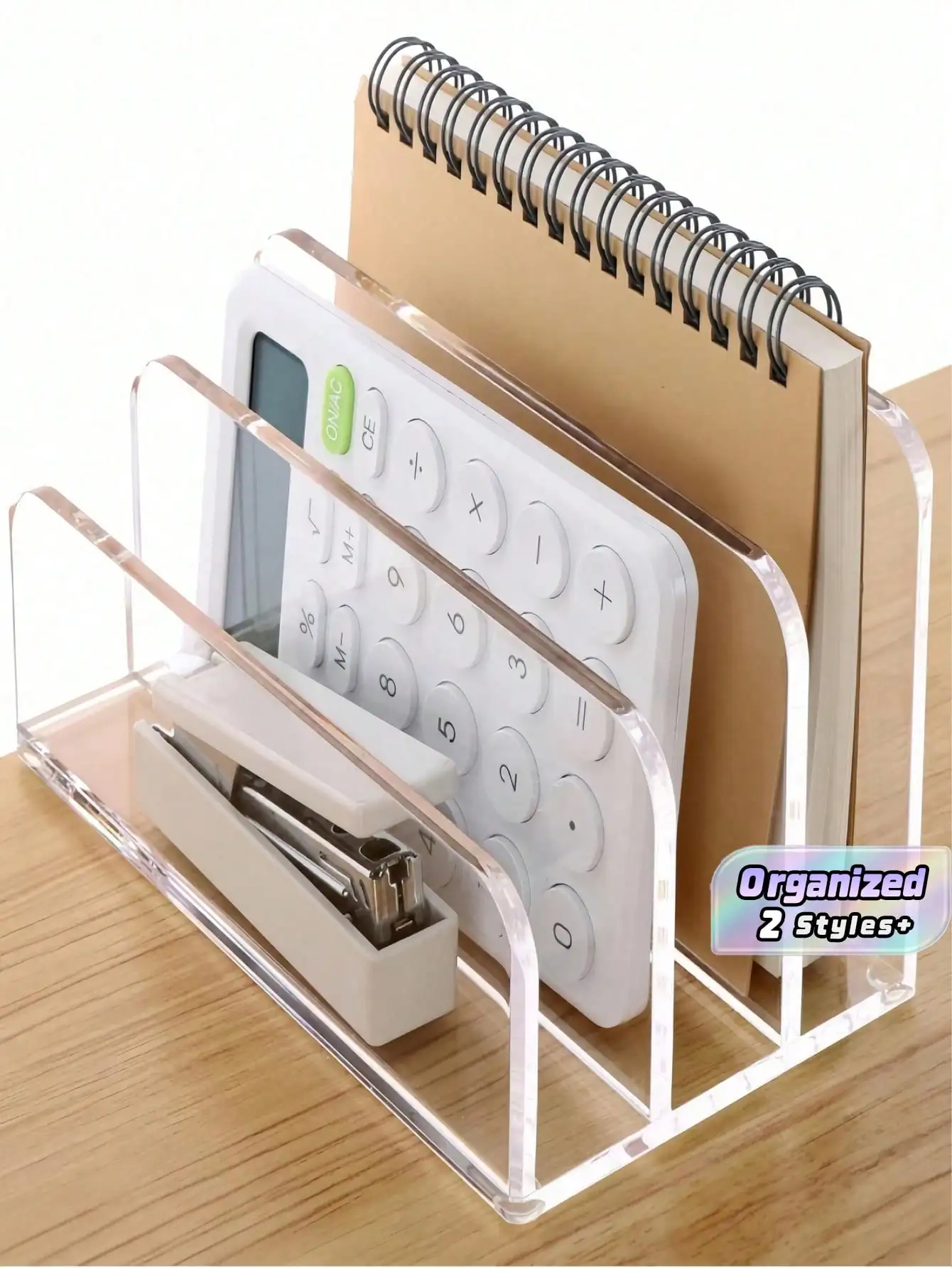 1Pc Acrylic File Folder, Desk  - Magazine Holder Rack recensie en prijs