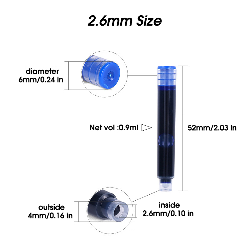 50pcs Fountain Pen Ink Cartrid - Fountain Pen Bottled Ink recensie en prijs