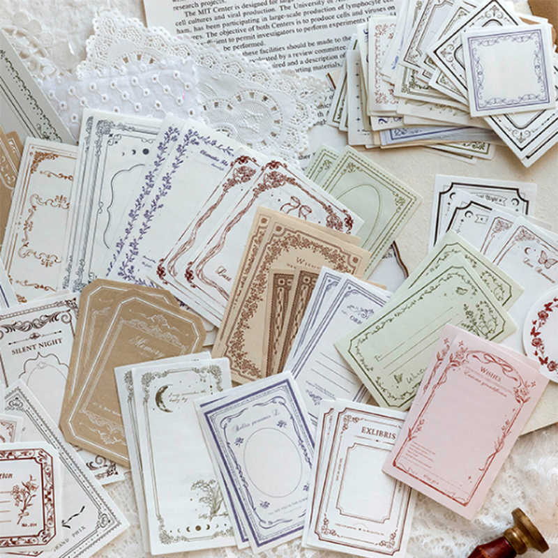 100Pcs/Pack Vintage Notes Mate - Ink Blotter Paper recensie en prijs