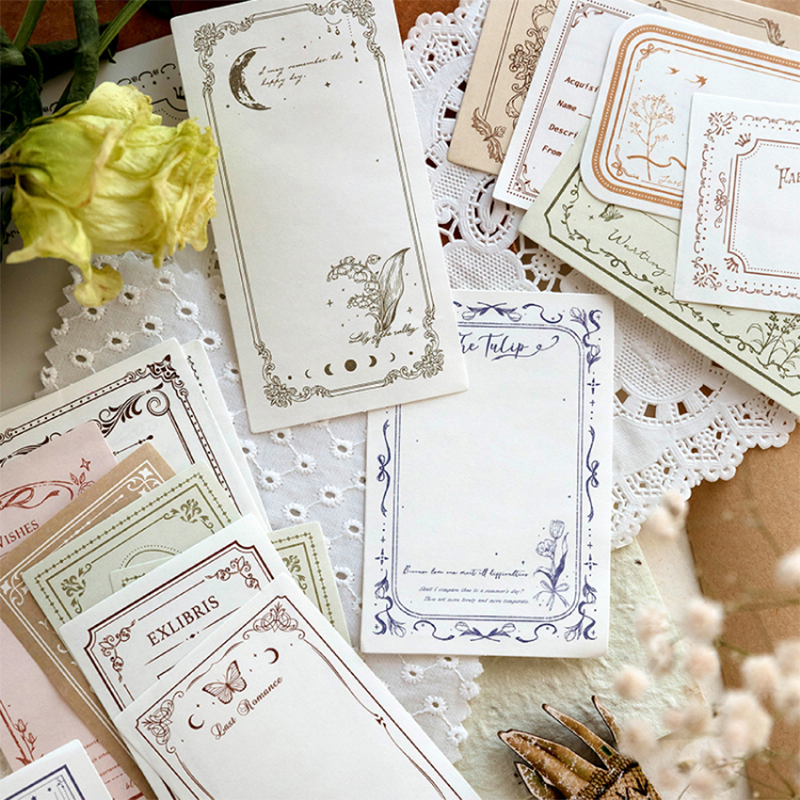 100Pcs/Pack Vintage Notes Mate - Ink Blotter Paper recensie en prijs