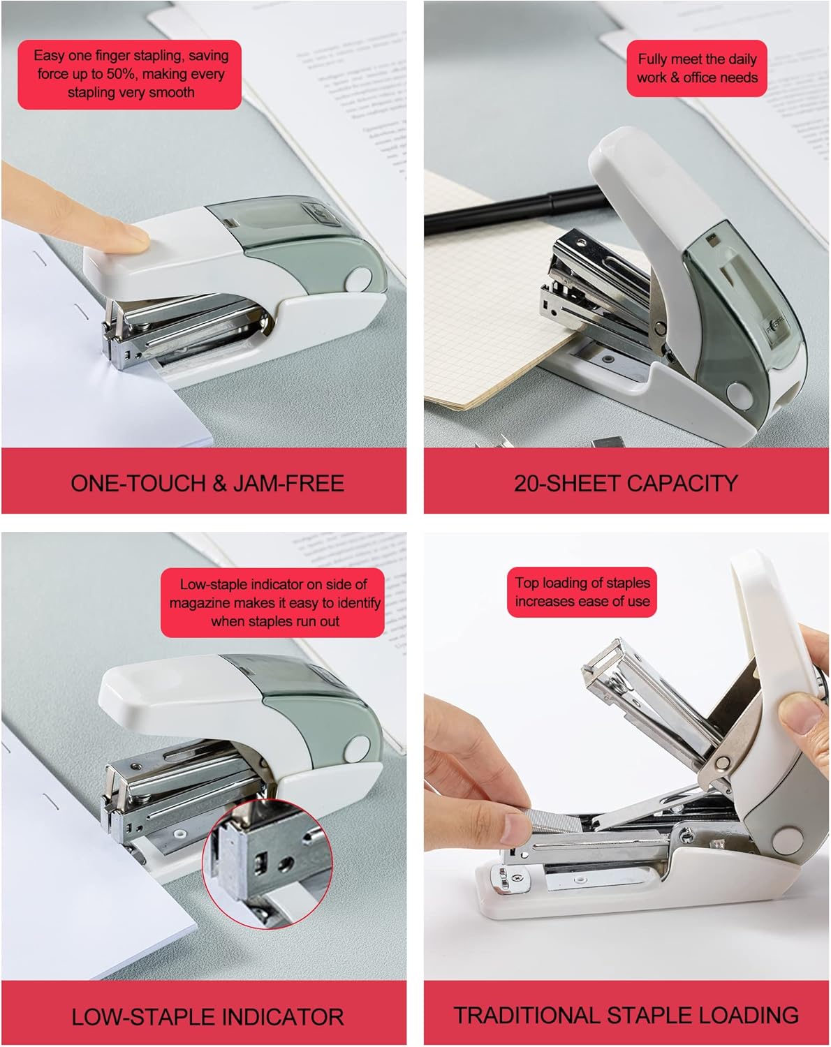 Effortless Standard Stapler Se - Stapler Half Strip recensie en prijs