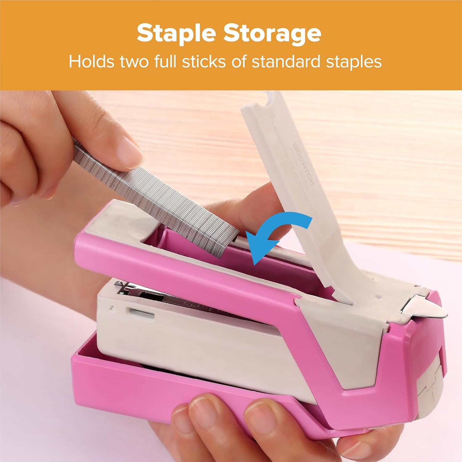 Spring-Powered Compact Stapler - Stapler Half Strip recensie en prijs