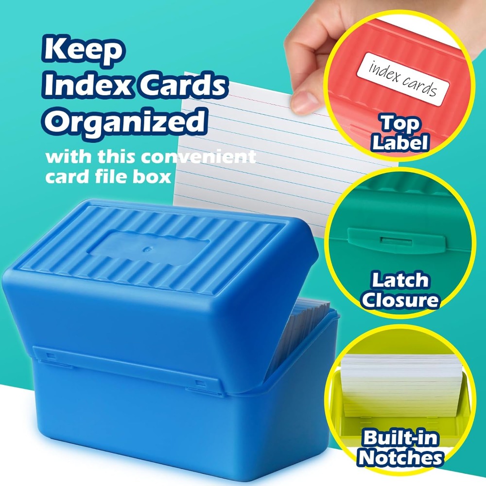 Olivo Index Card Holder Box 3x - Index Card Holder recensie en prijs
